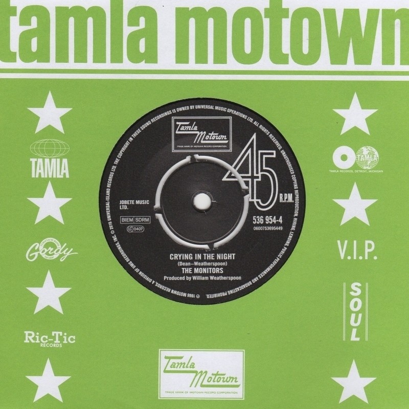 Crying In The Night / Head Over Heels In Love With You Baby