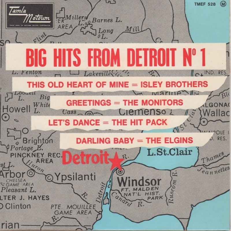 Big Hits From Detroit No 1 EP