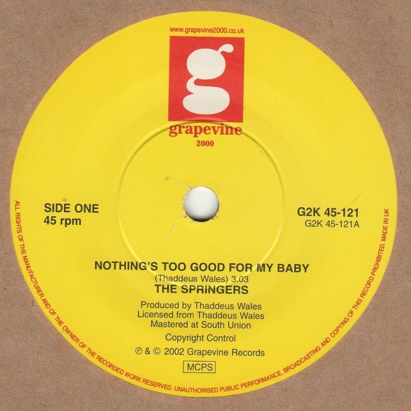 Nothings Too Good For My Baby