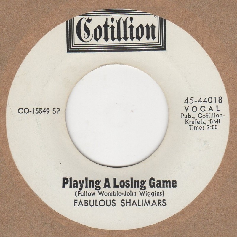 Playing A Losing Game / Afro Soul