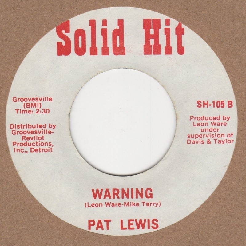 Warning / Loving You Takes All Of My Time