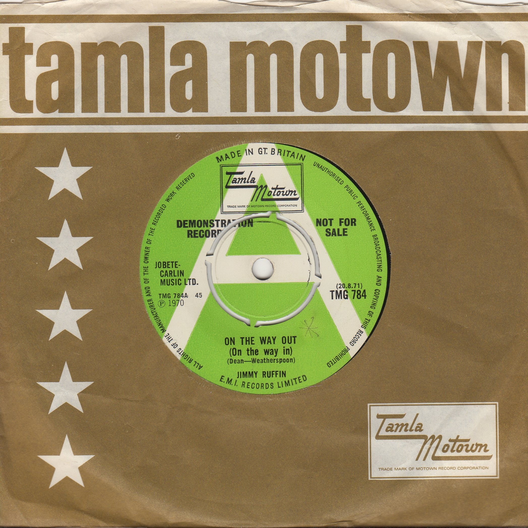 On The Way Out (On The Way In) 