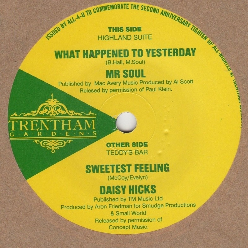 What Happened To Yesterday / Sweetest Feeling