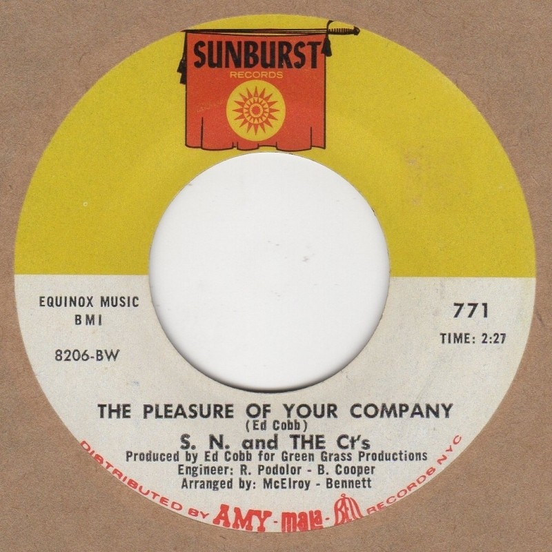 The Pleasure Of Your Company / Maria (Love And Music)