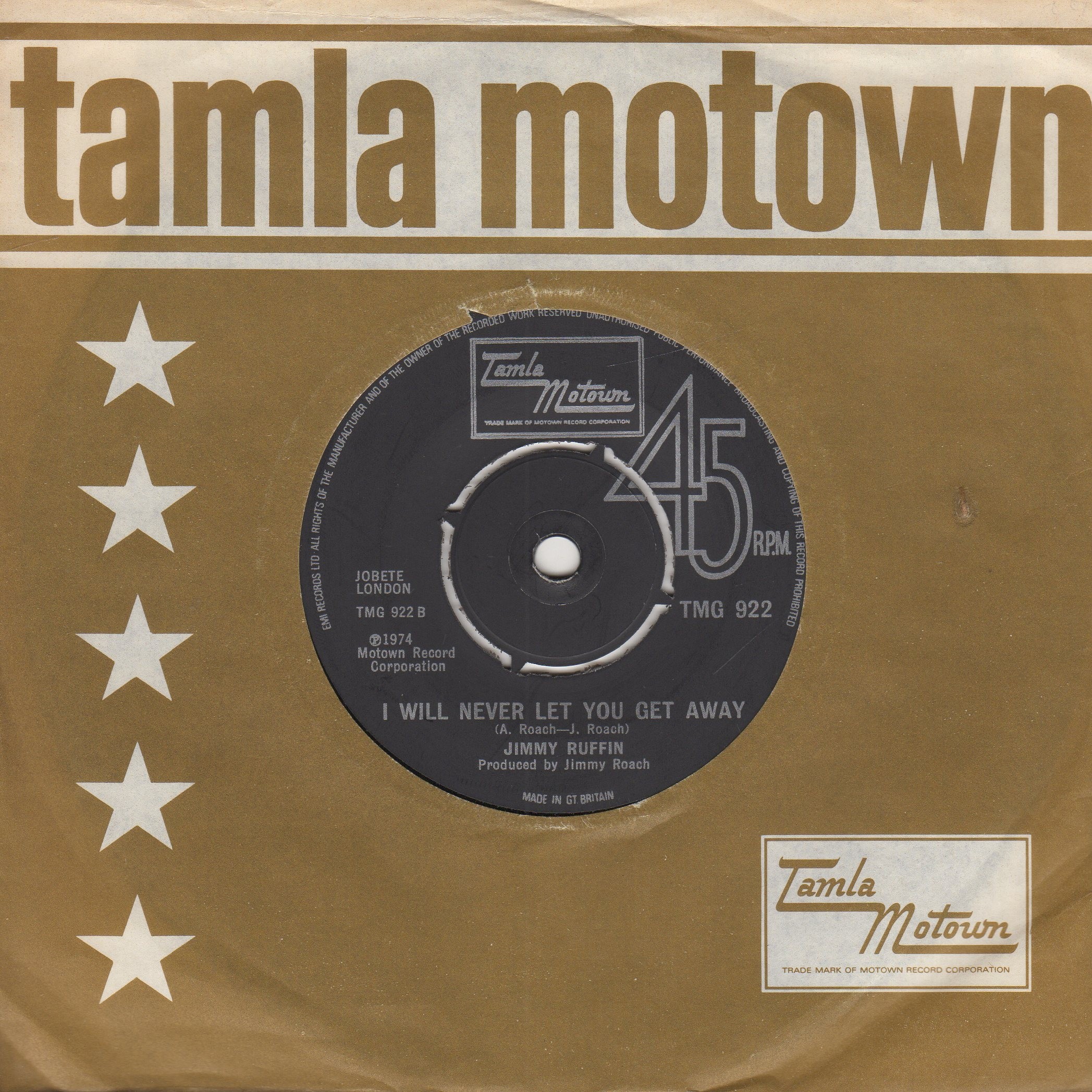 I Will Never Let You Get Away