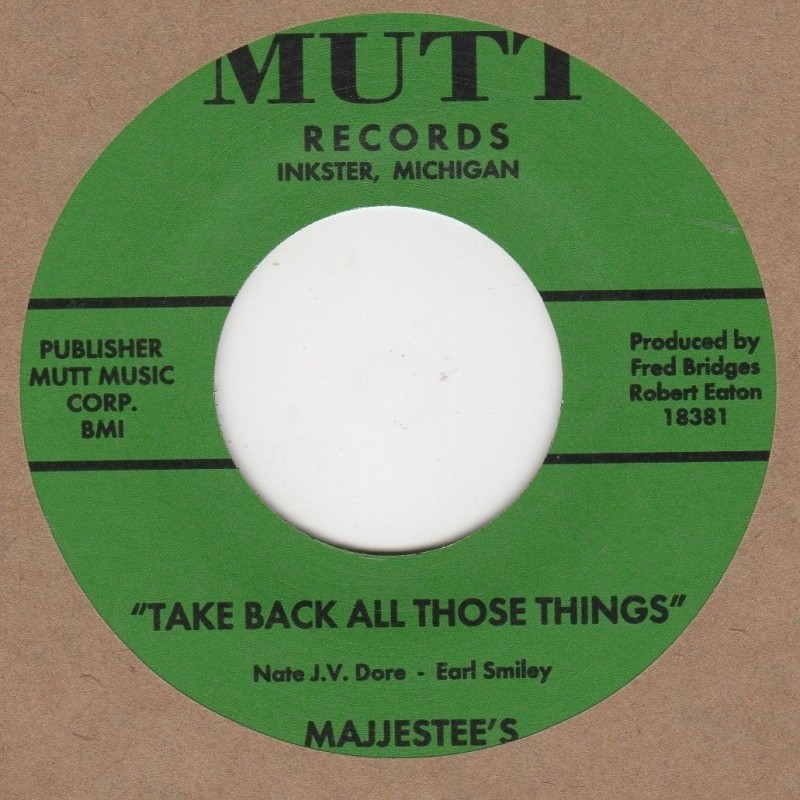 Take Back All Those Things / Let her Go
