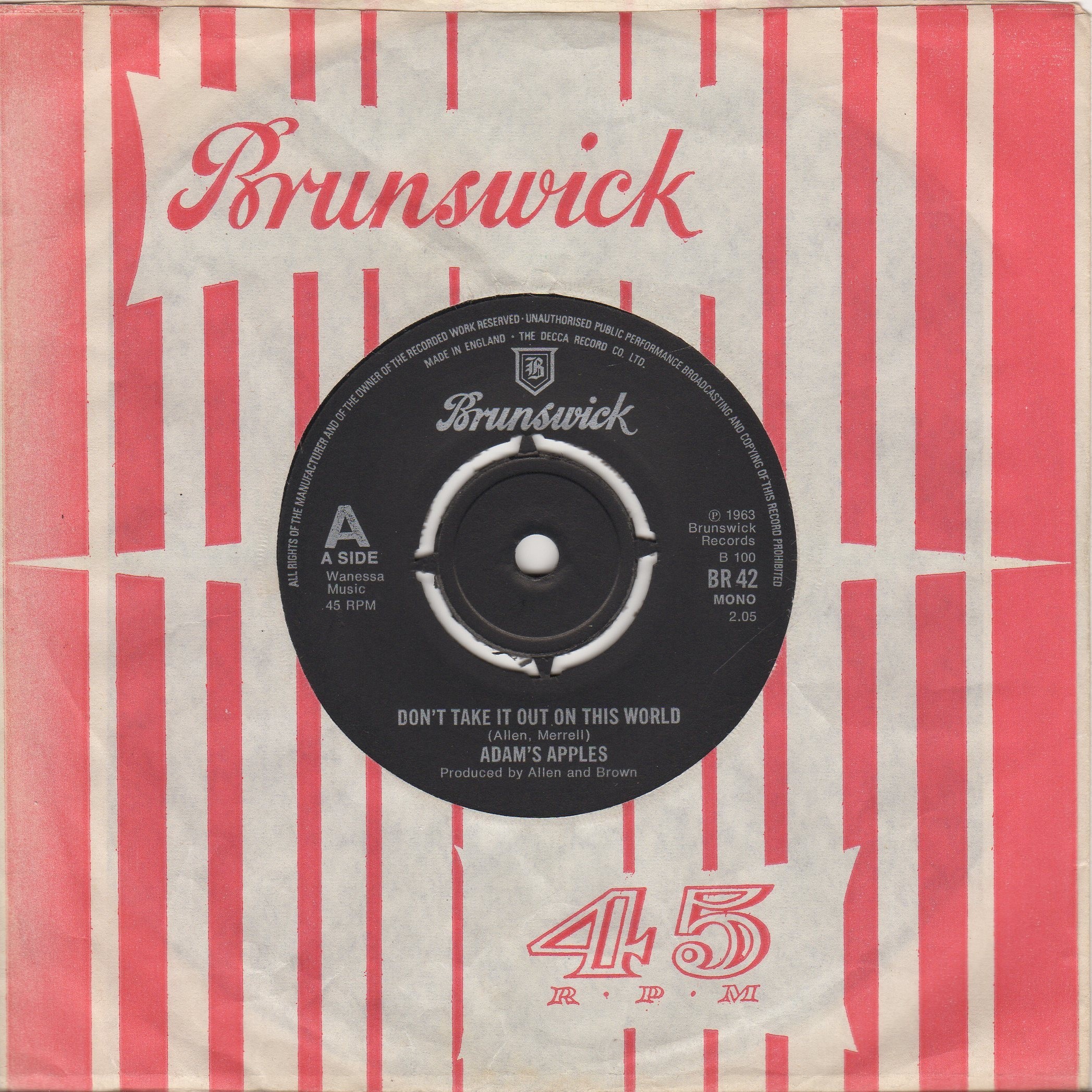 Don't Take It Out On This World 