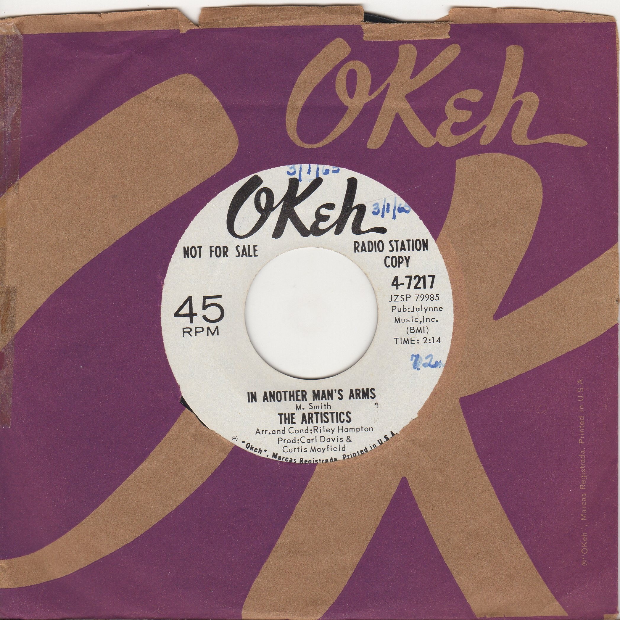 In Another Mans Arms