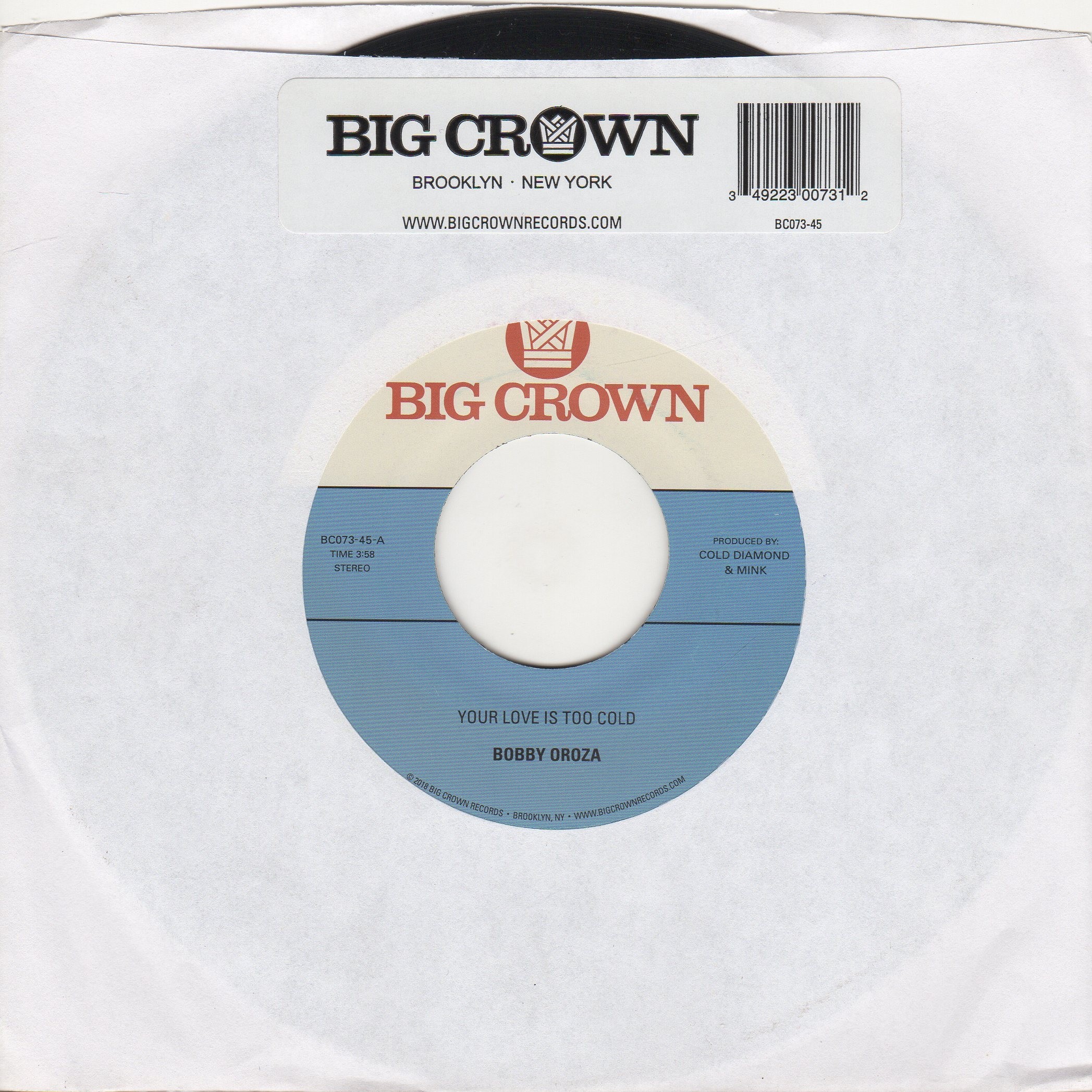 Your Love Is Too Cold