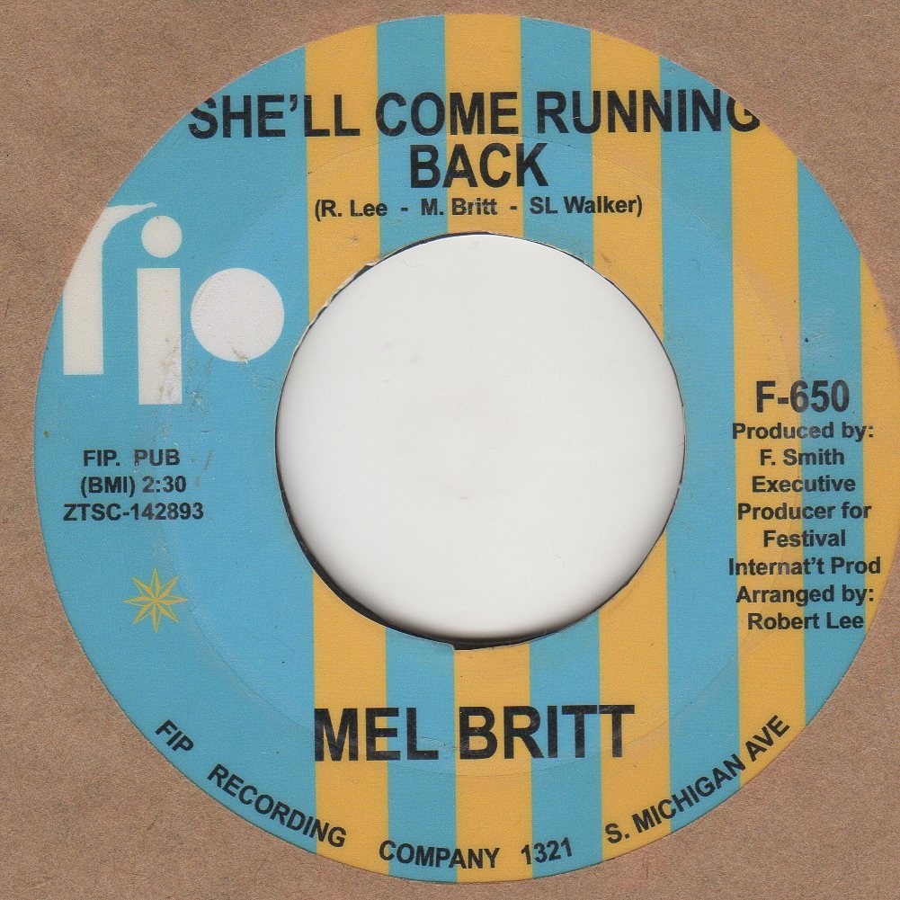She'll Come Running Back