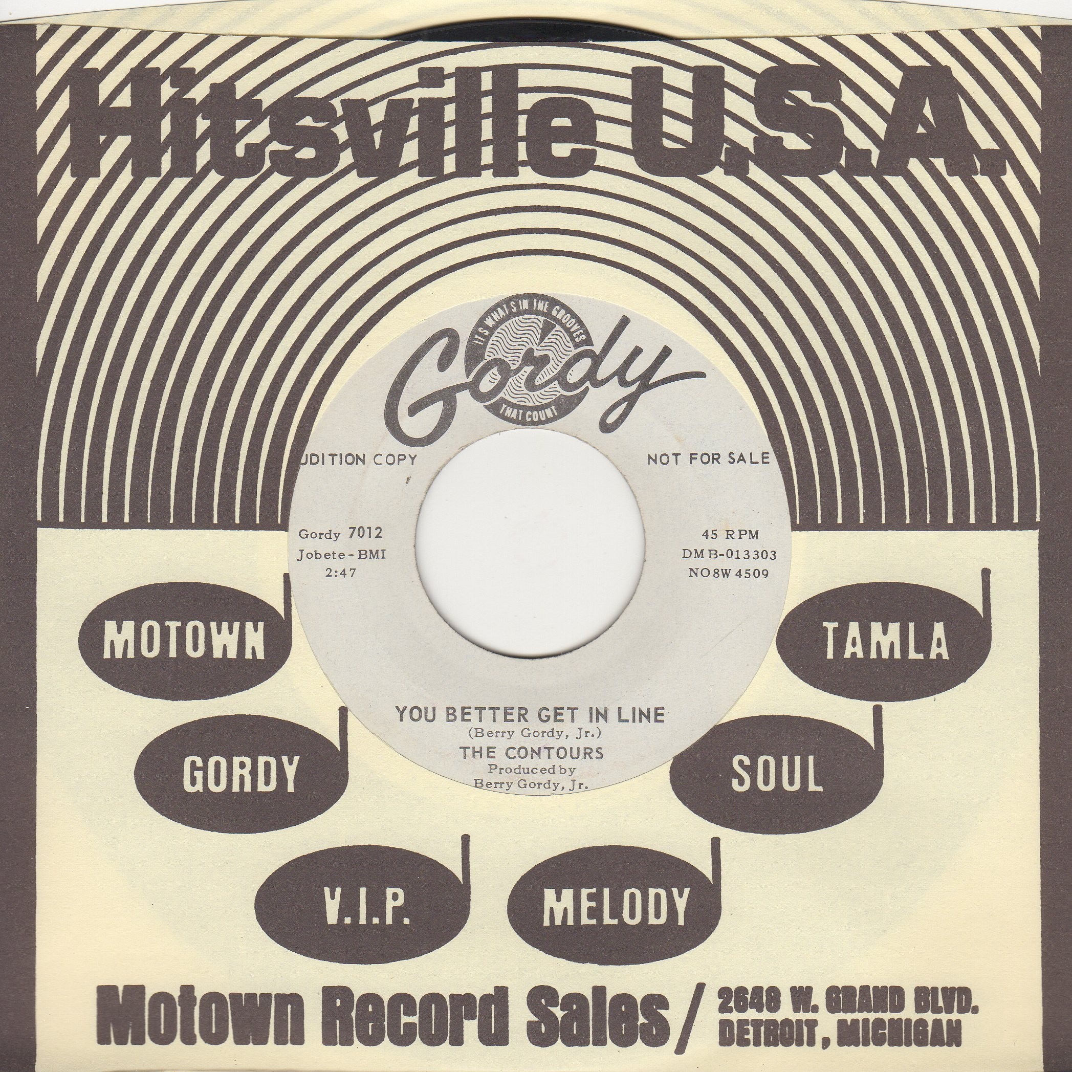 You Better Get In Line