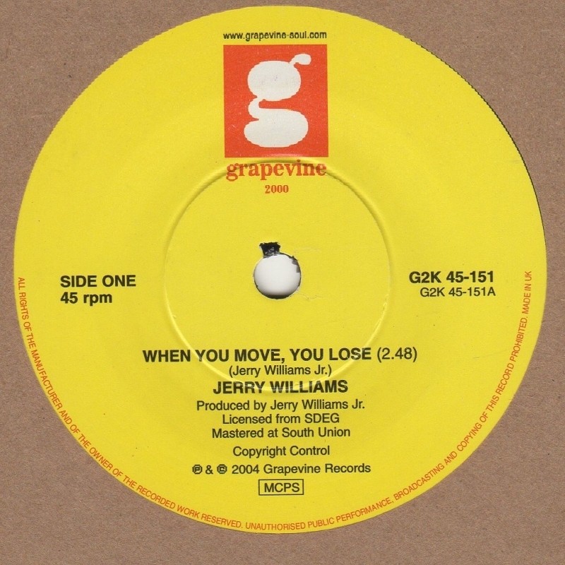 When You Move You Lose / Thats The Groove