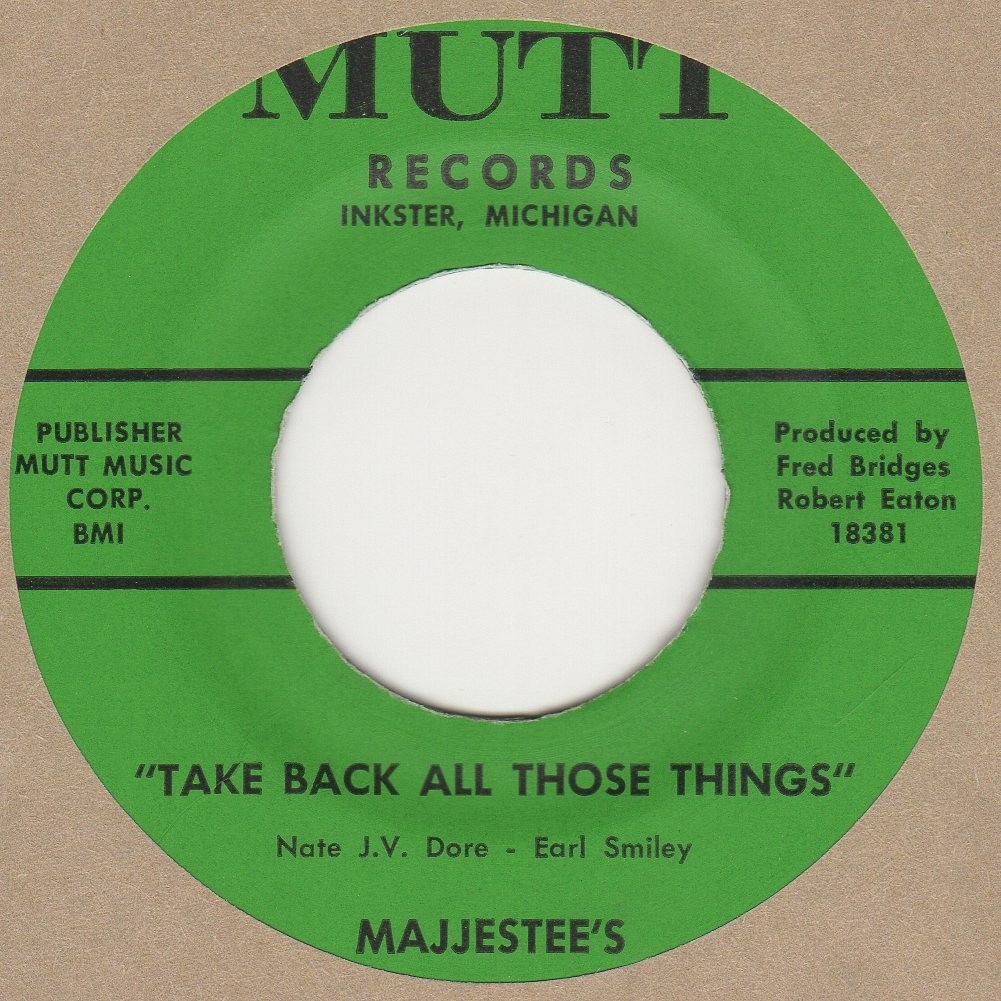 Take Back All Those Things