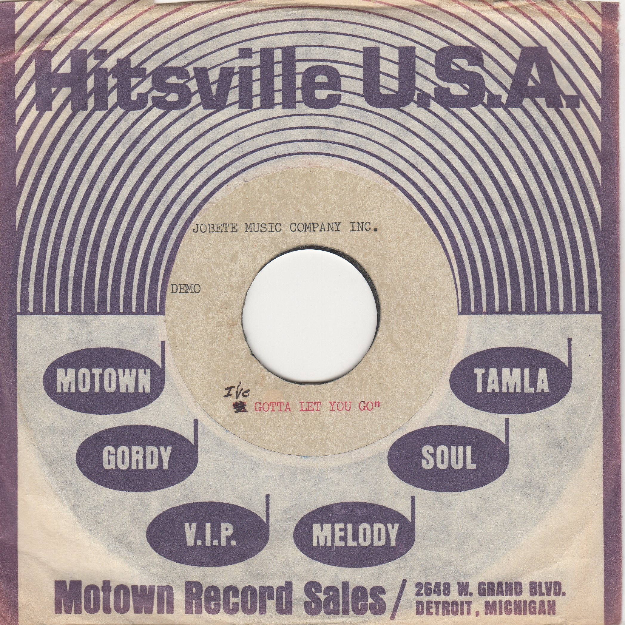 I've Gotta Let You Go