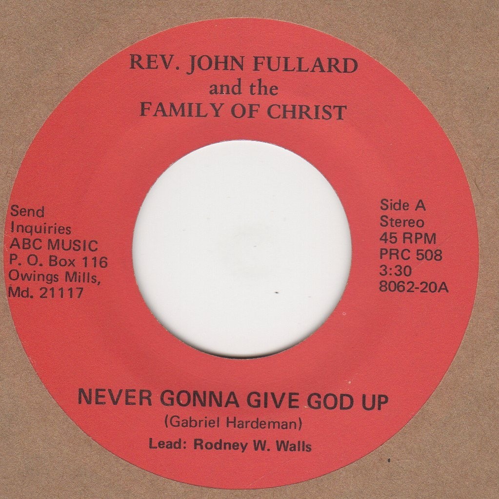 Never Gonna Give God Up