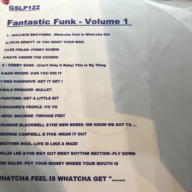 Fantastic Funk Vol 1 LP