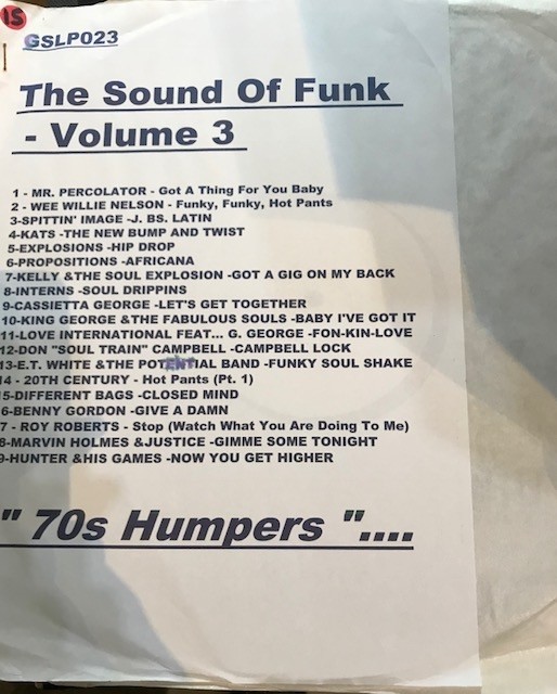 sound of funk vol 3 LP