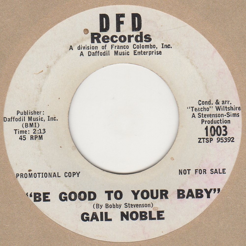 Be Good To Your Baby 