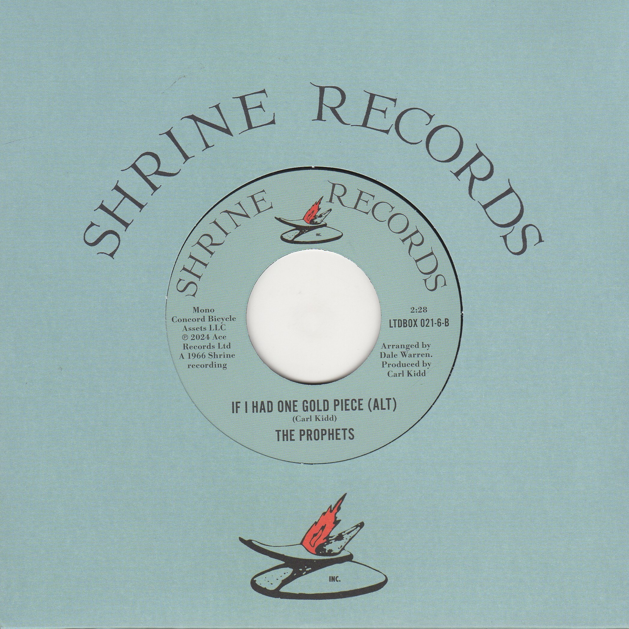 One Gold Piece (unissued alt version)