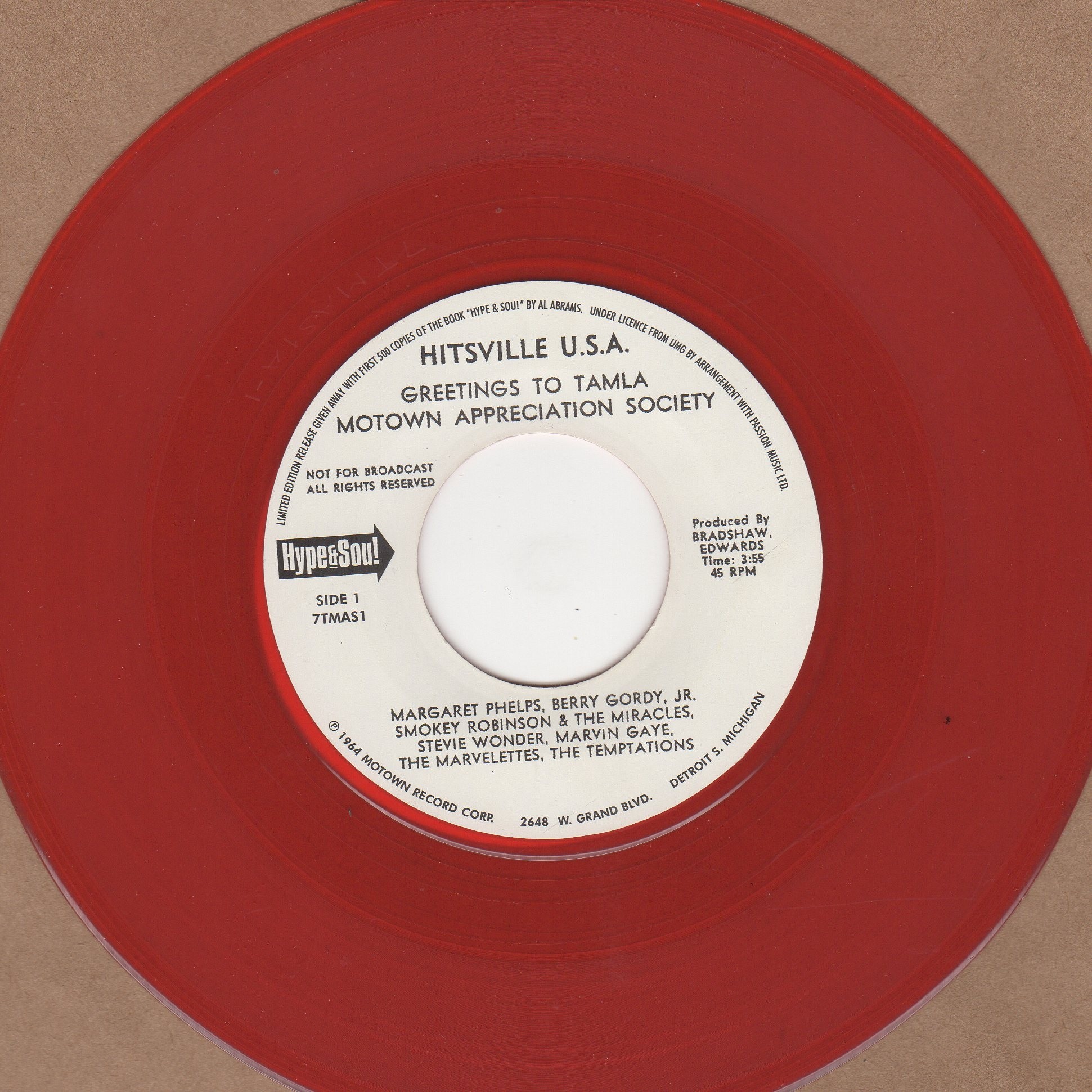 Hitsville USA Greetings