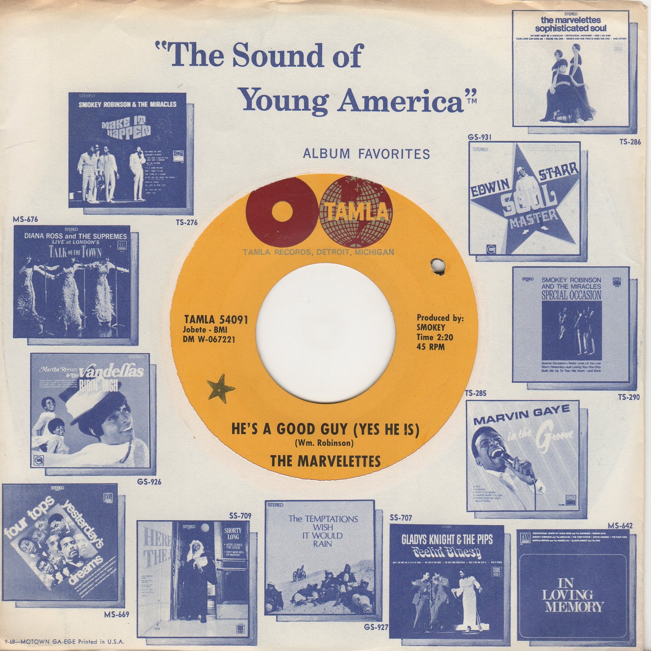 He's A Good Guy (Yes He Is)