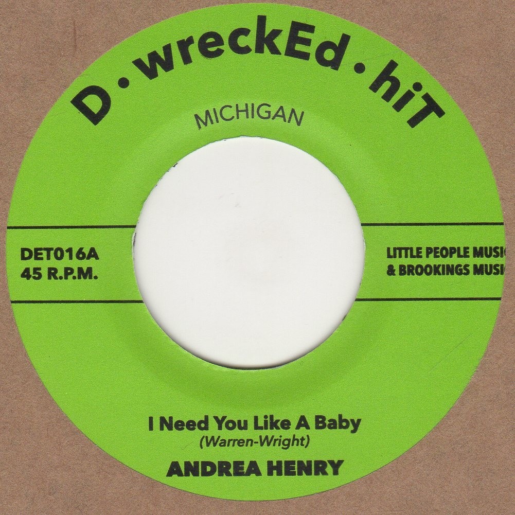 I Need You Like A Baby