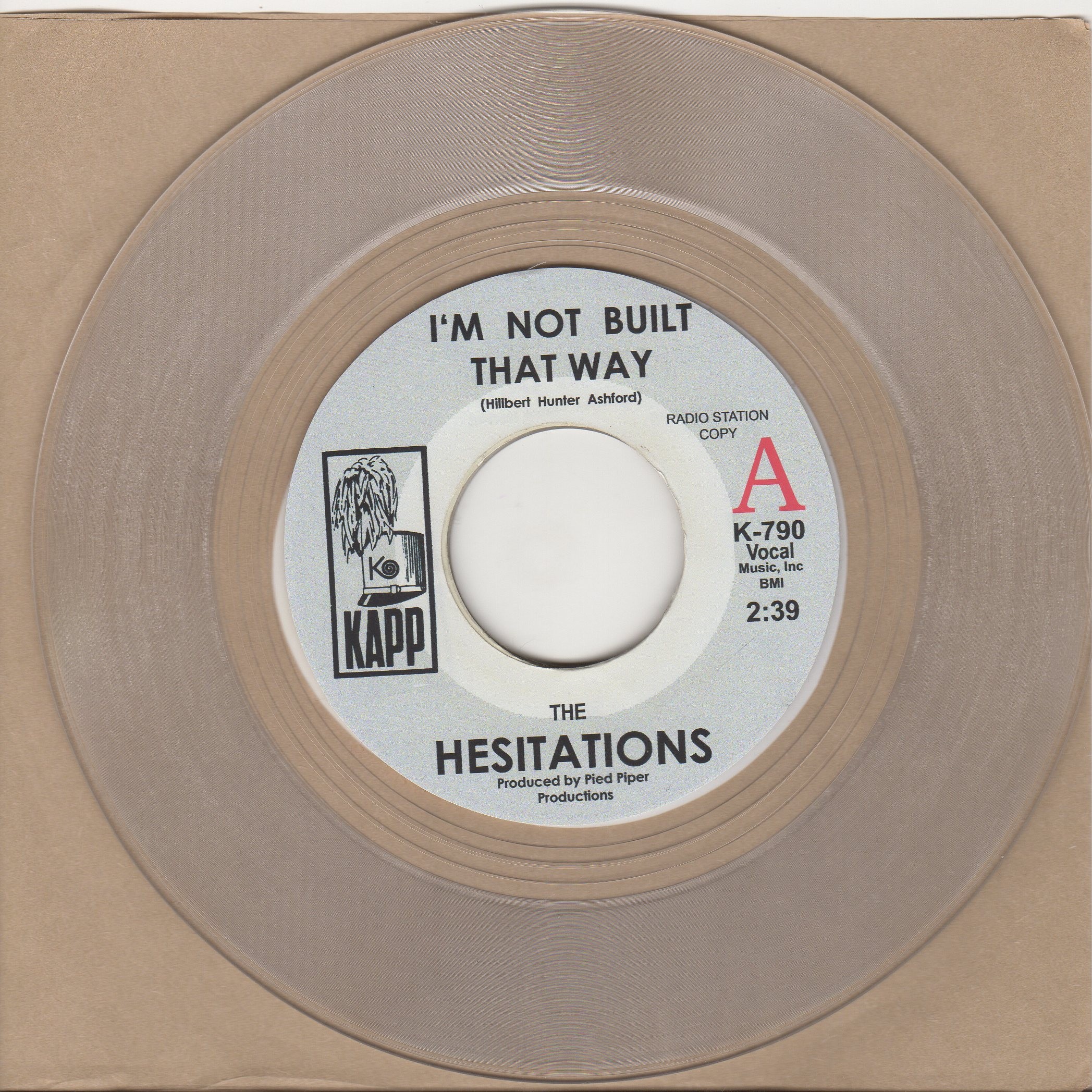 I'm Not Built That Way