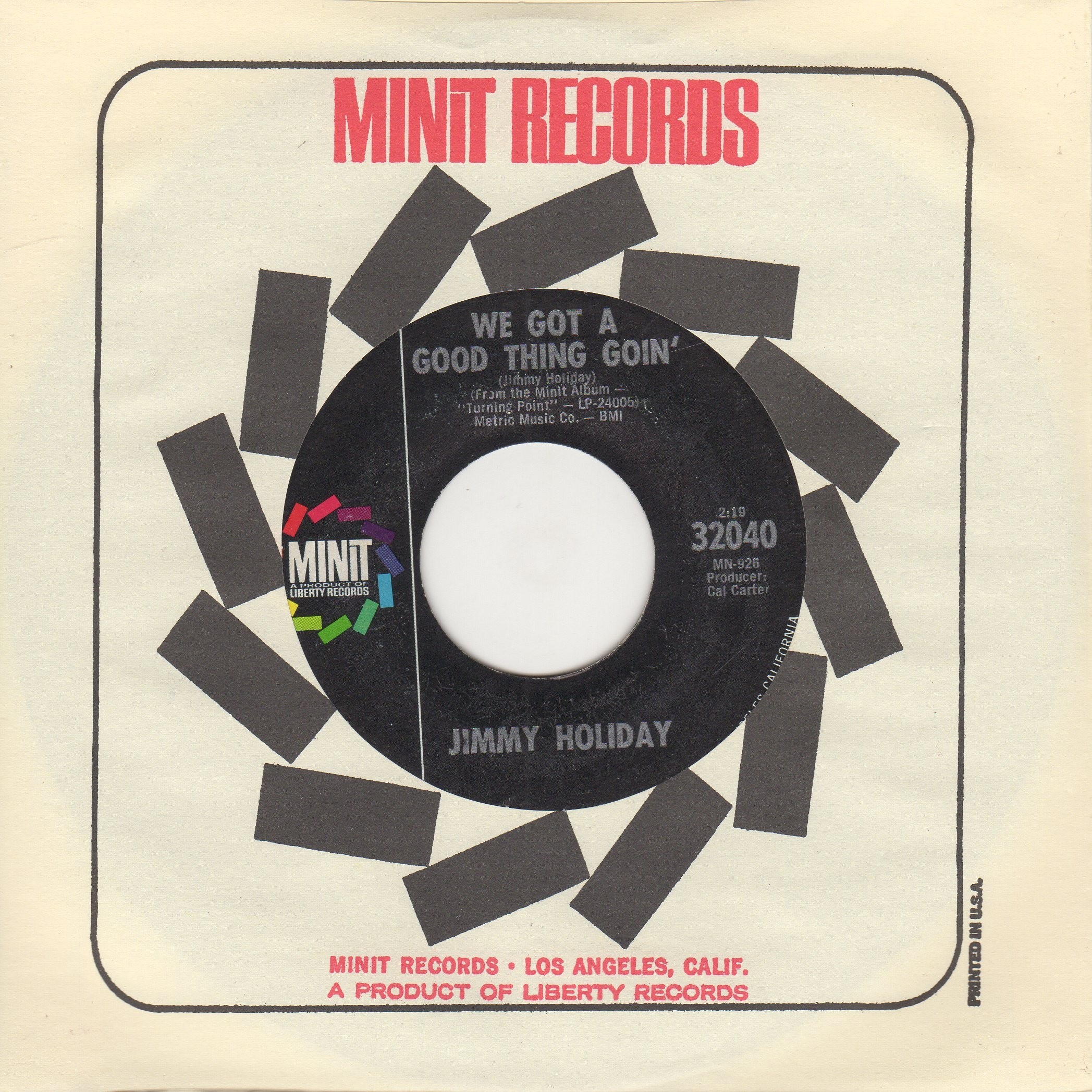 We Got A Good Thing Going