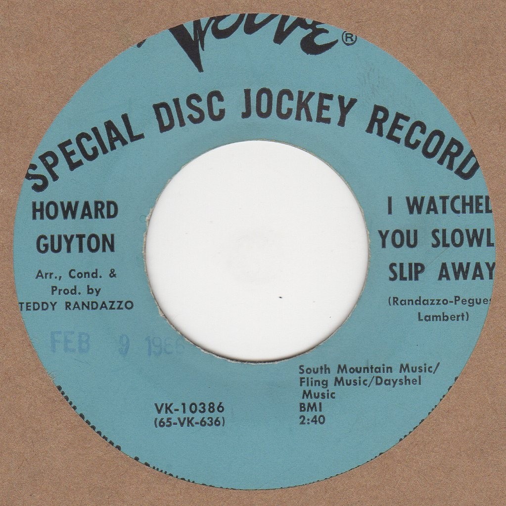 I Watched You Slowly Slip Away