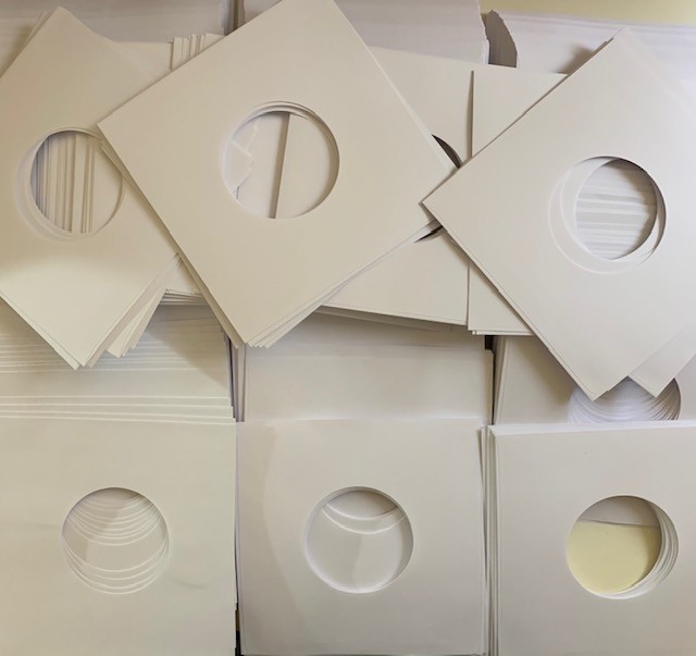 500 WHITE QUALITY PAPER SLEEVES