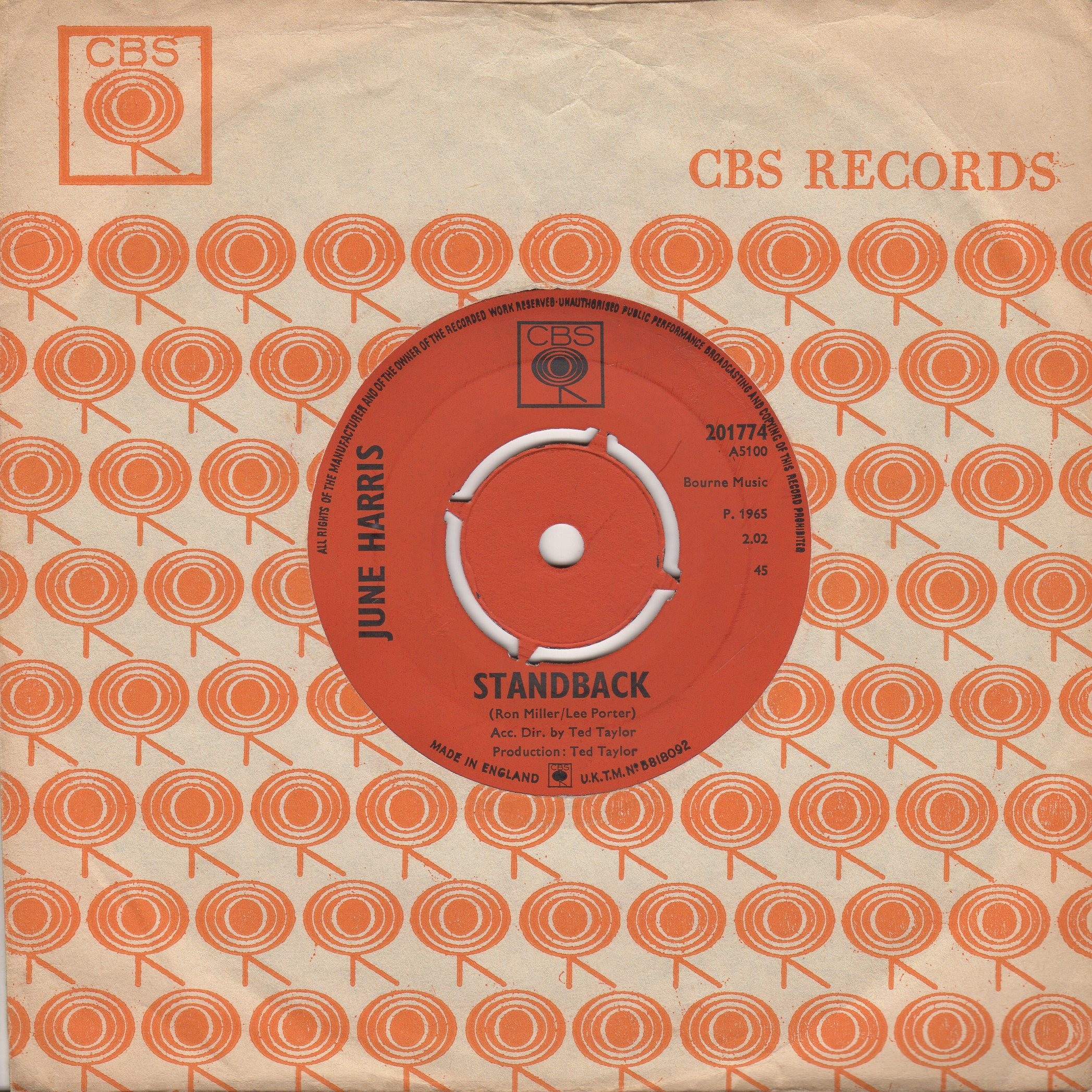 Standback "Left Without You" c/u