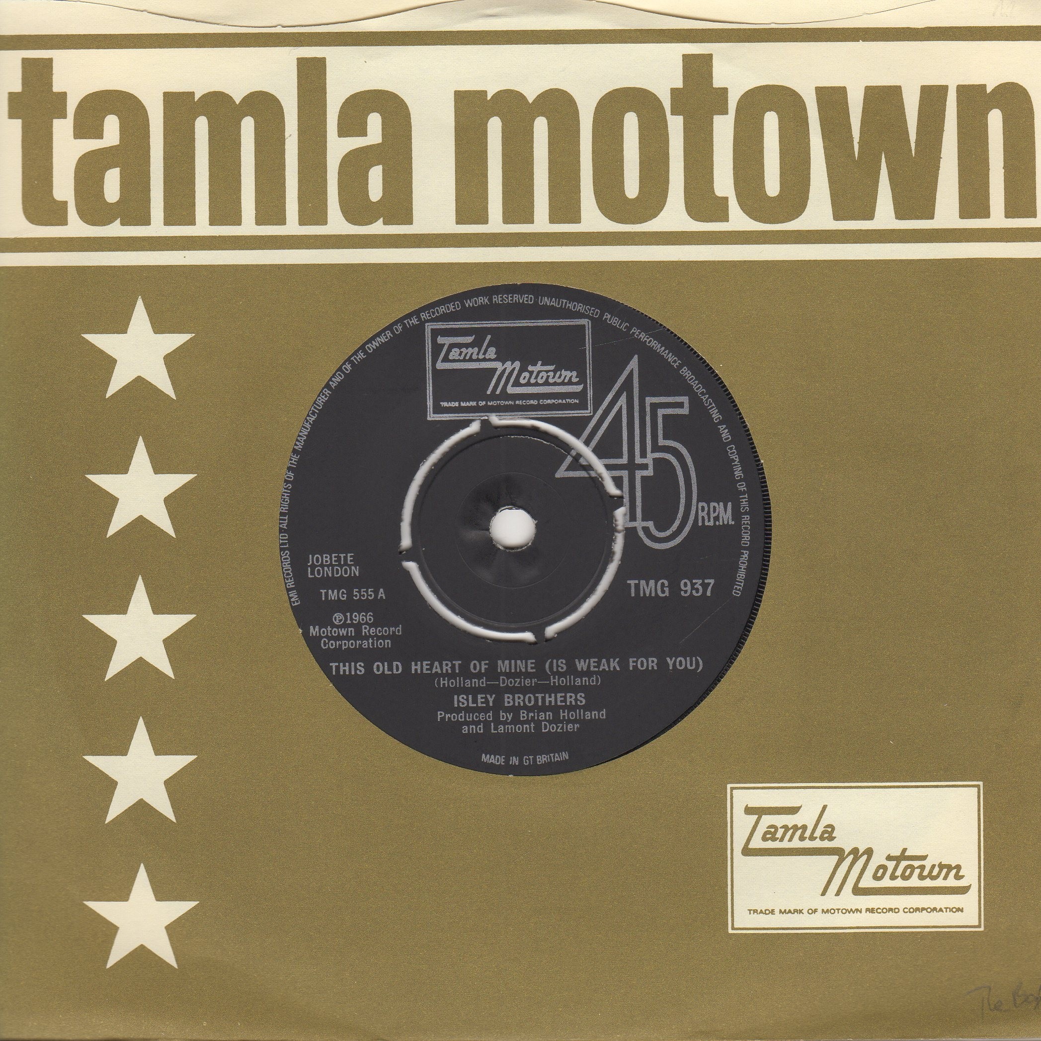 This Old Heart Of Mine (Is Weak For You)