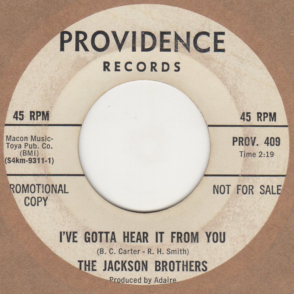 I've Gotta Hear It From You