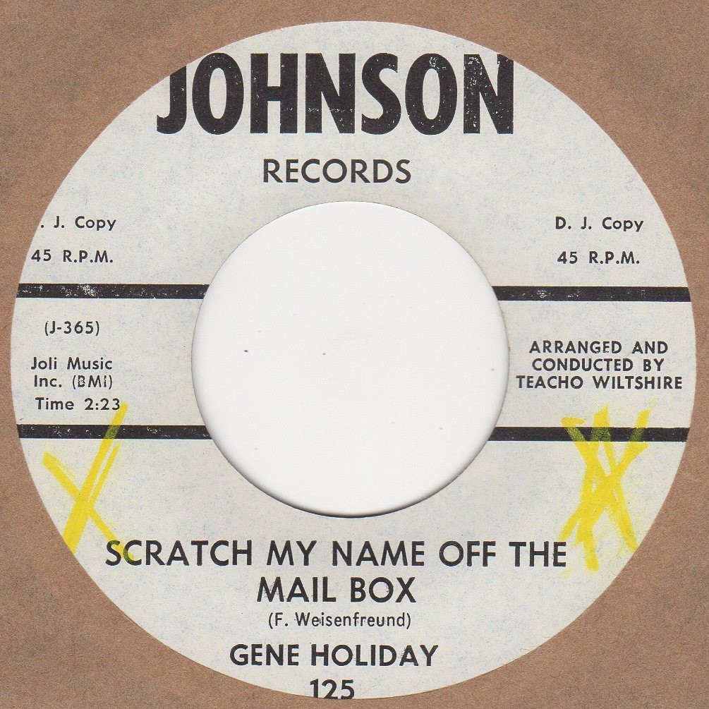 Scratch My Name Off The Mailbox