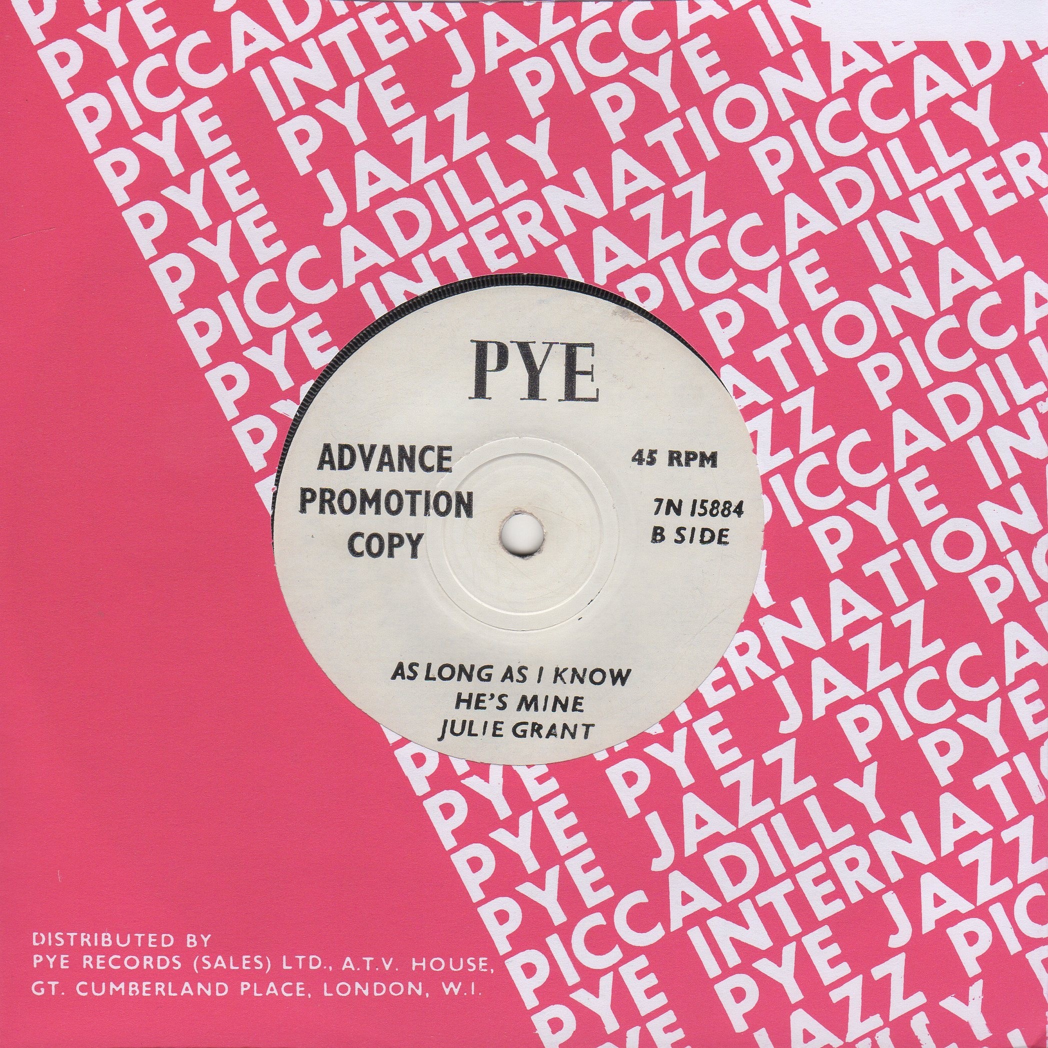 As Long As I Know He's Mine