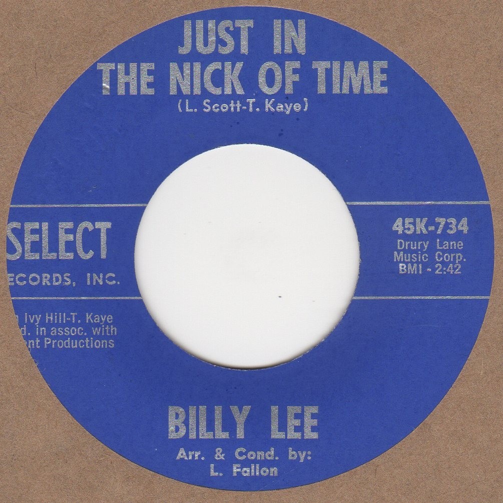 Just In The Nick Of Time