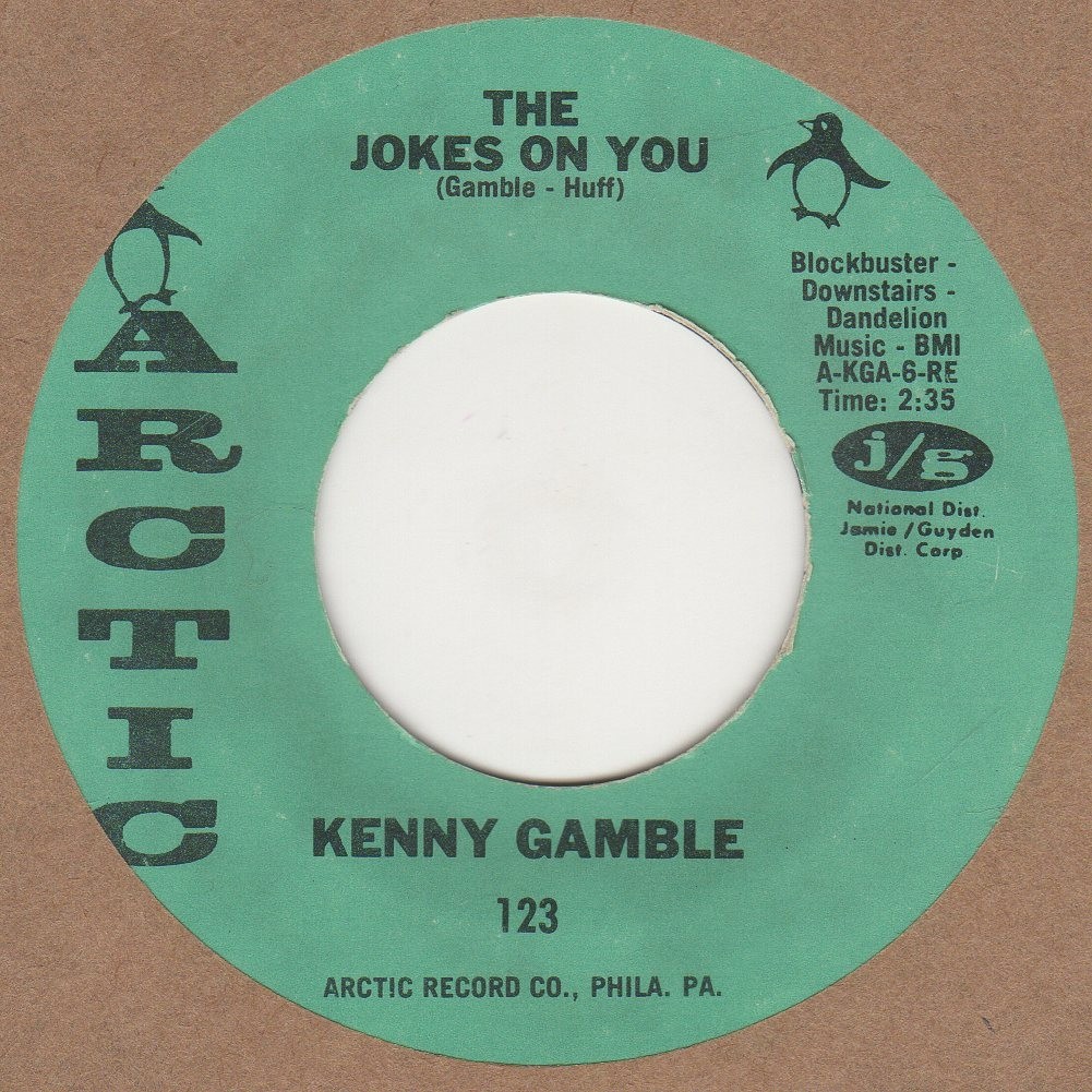 【ノーザンソウル】　KENNY GAMBLE The Jokes On You The Jokes On You / loving