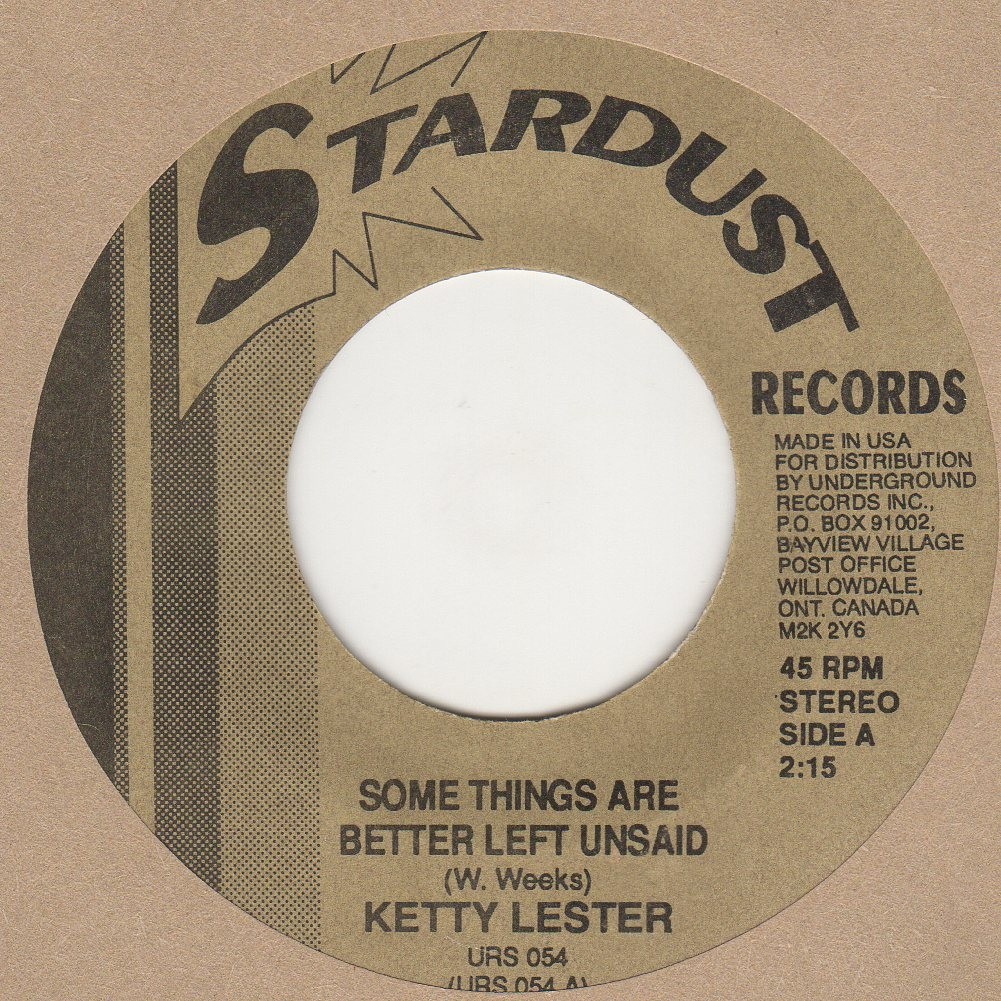 Some Things Are Better Left Unsaid