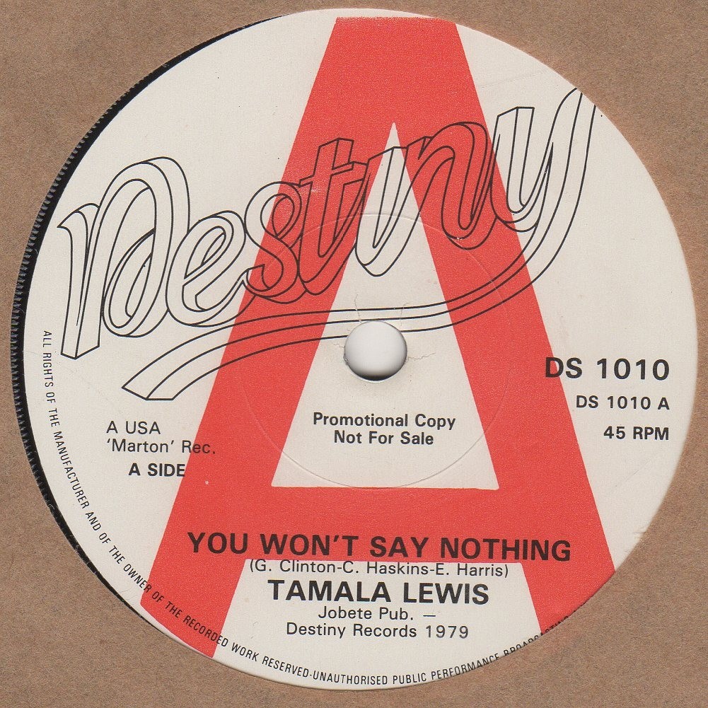 You Won't Say Nothing