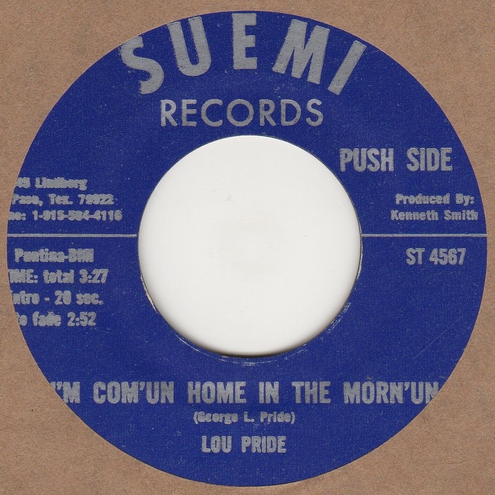 I'm Com'un Home In The Morning 