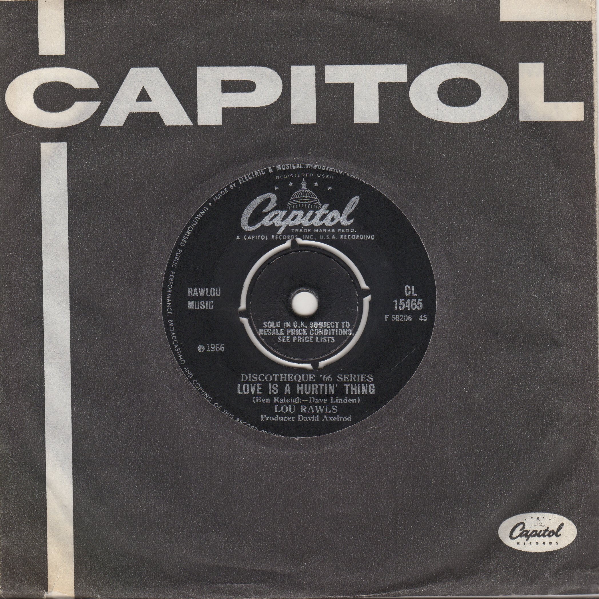 Love Is A Hurtin' Thing 