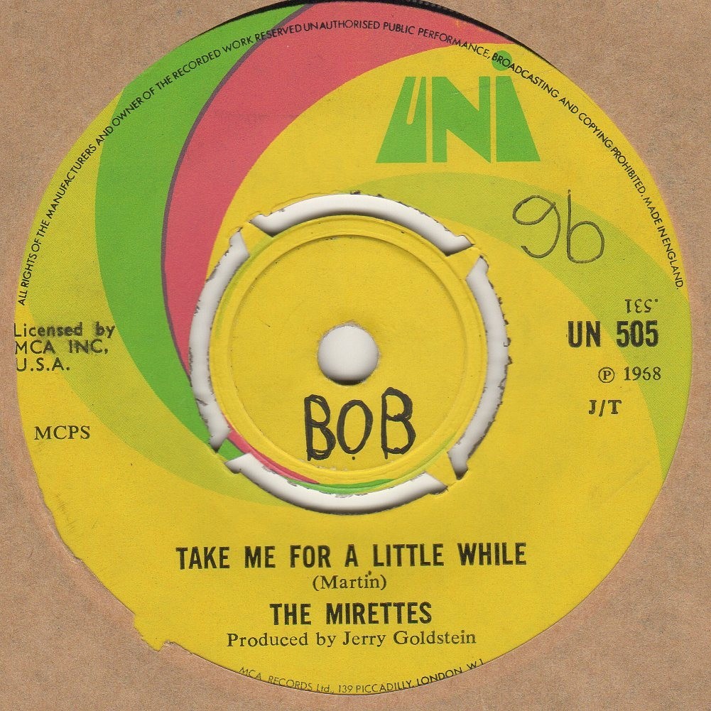 Take Me For A Little While