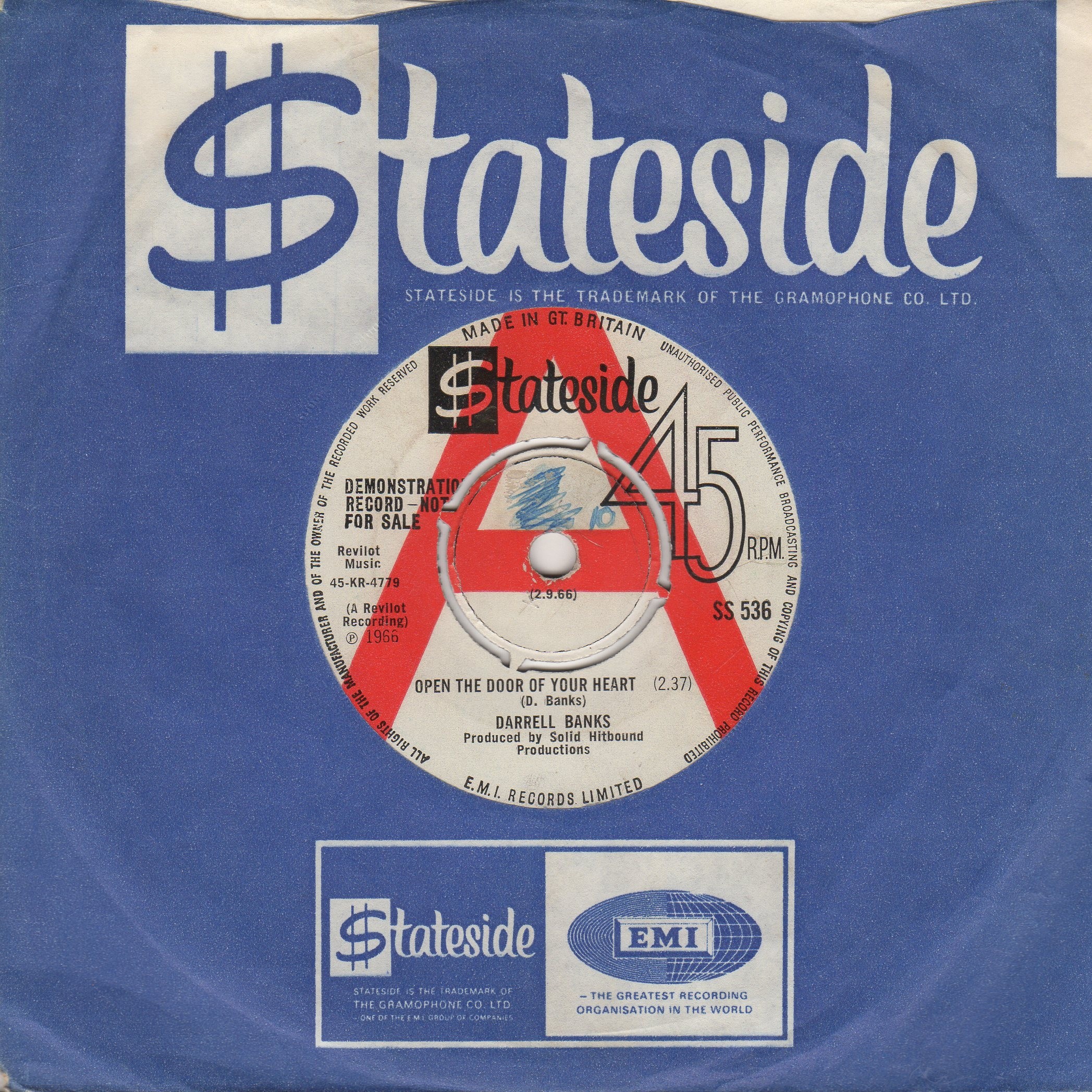 Open The Door Of Your Heart