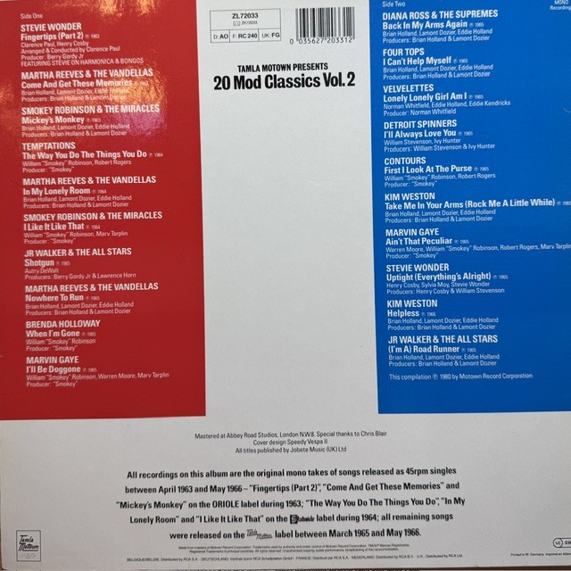 20 Mod Classics Vol 2 LP