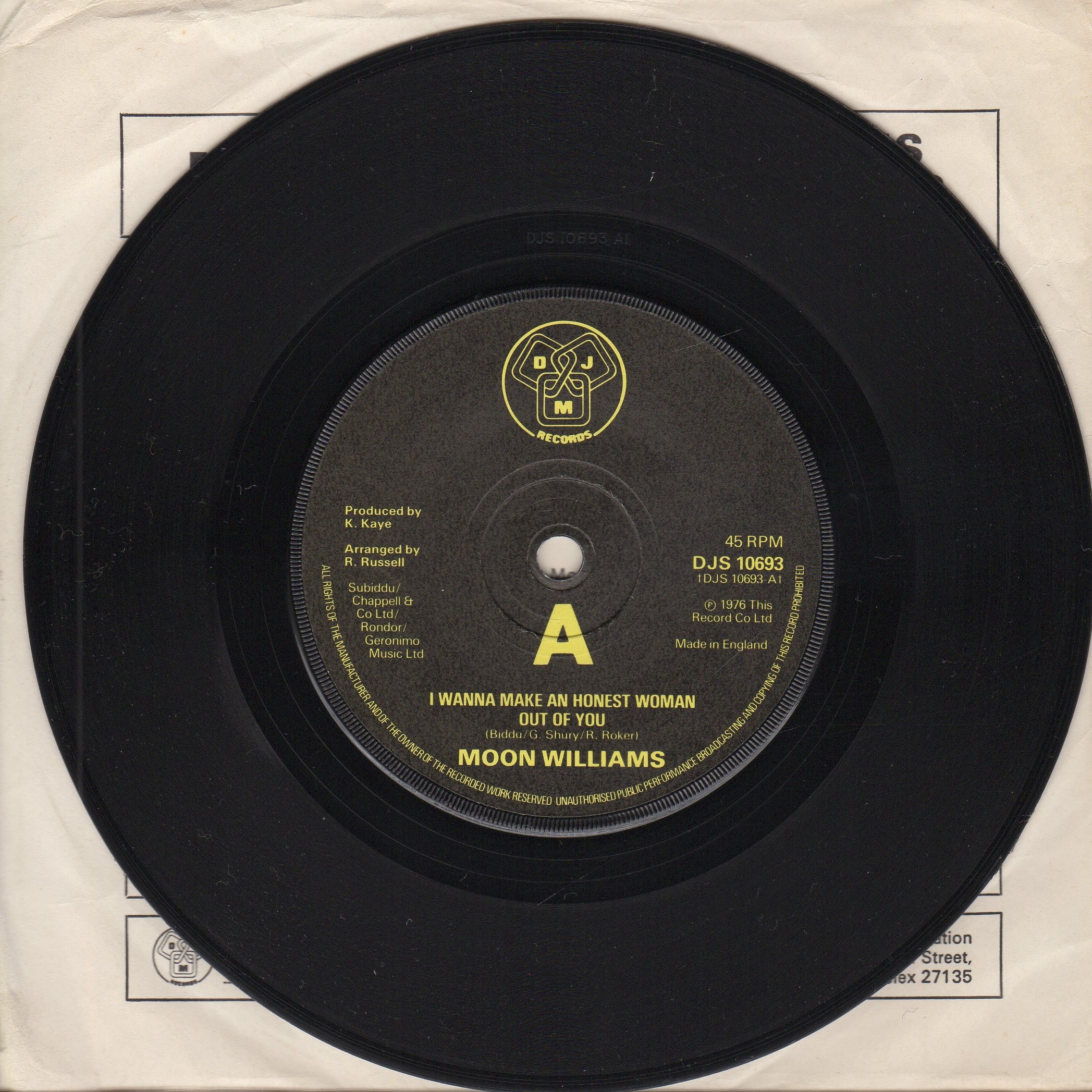 I Wanna Make An Honest Woman Out Of You