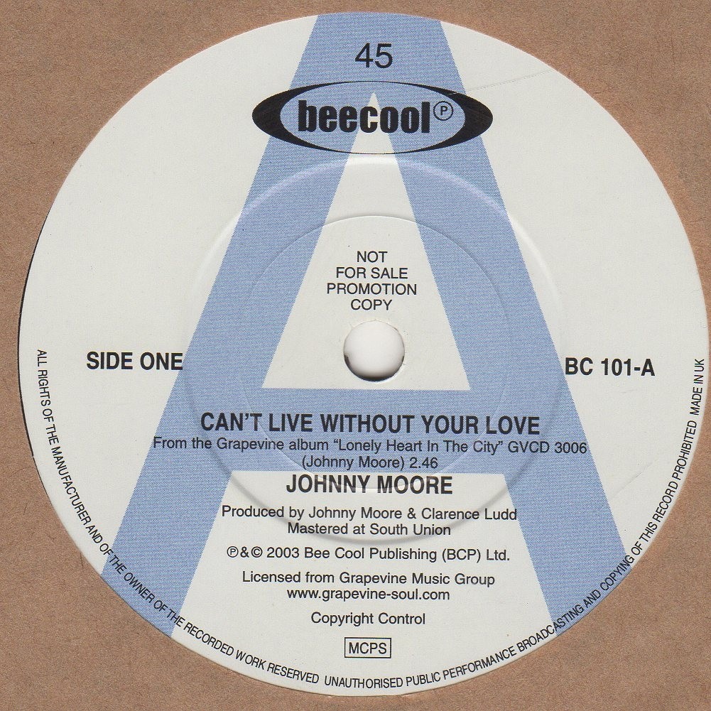 Can't Live Without Your Love