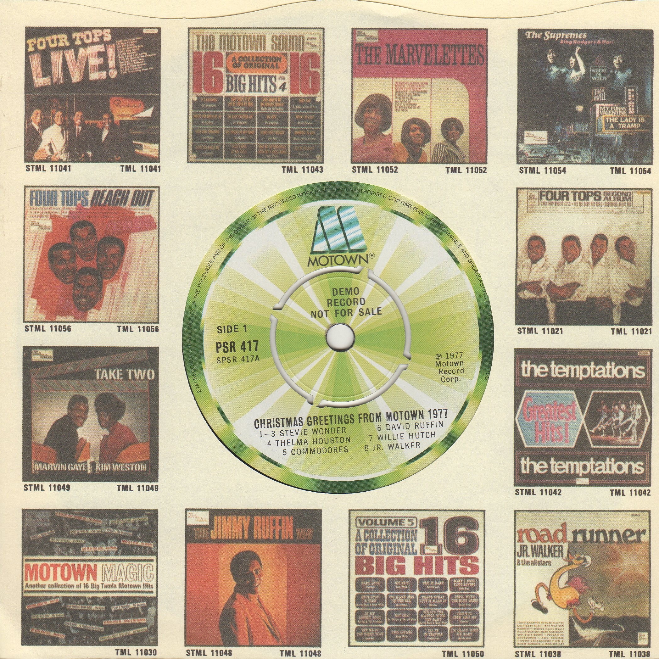 Christmas Greetings From Motown 1977