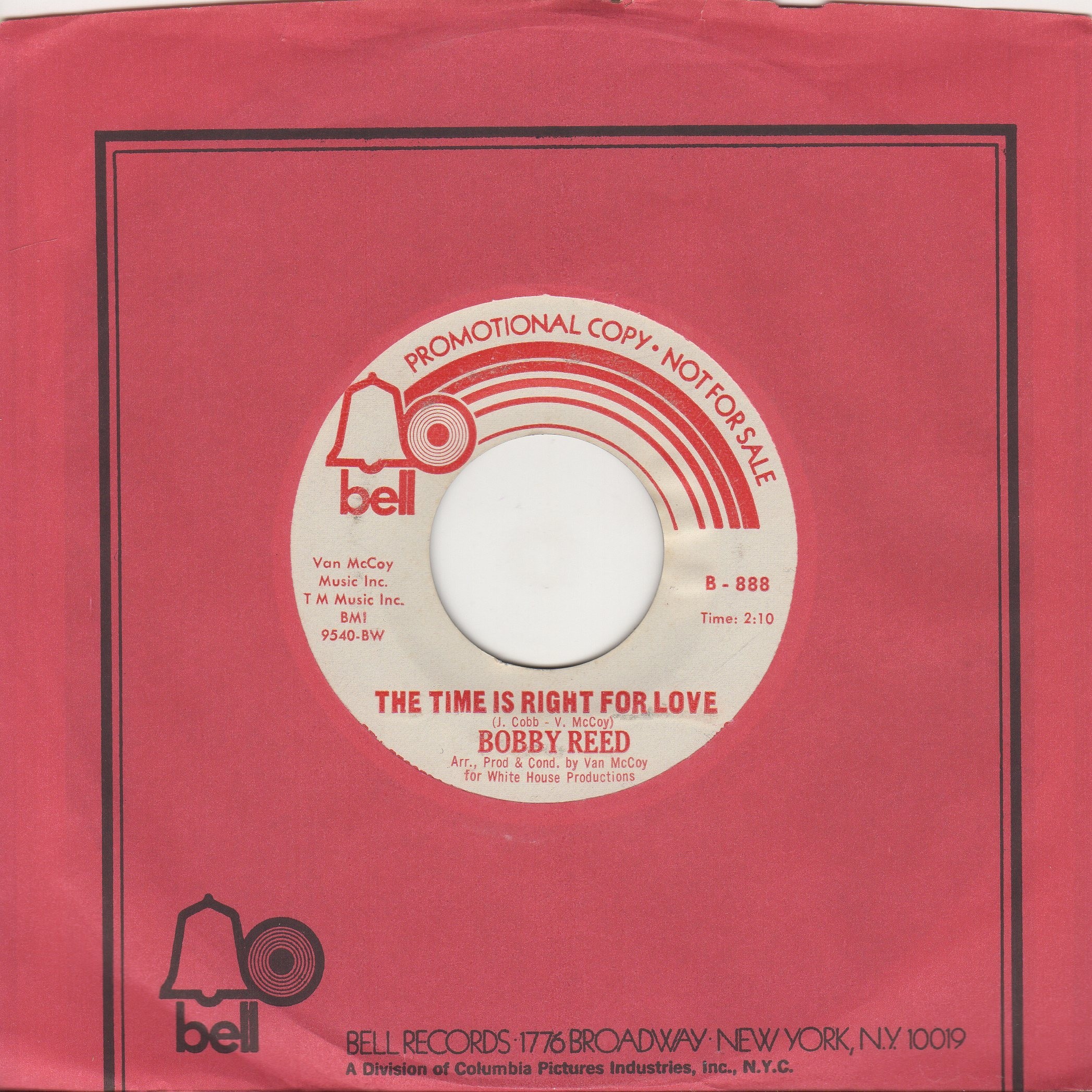 Time Is Right For Love