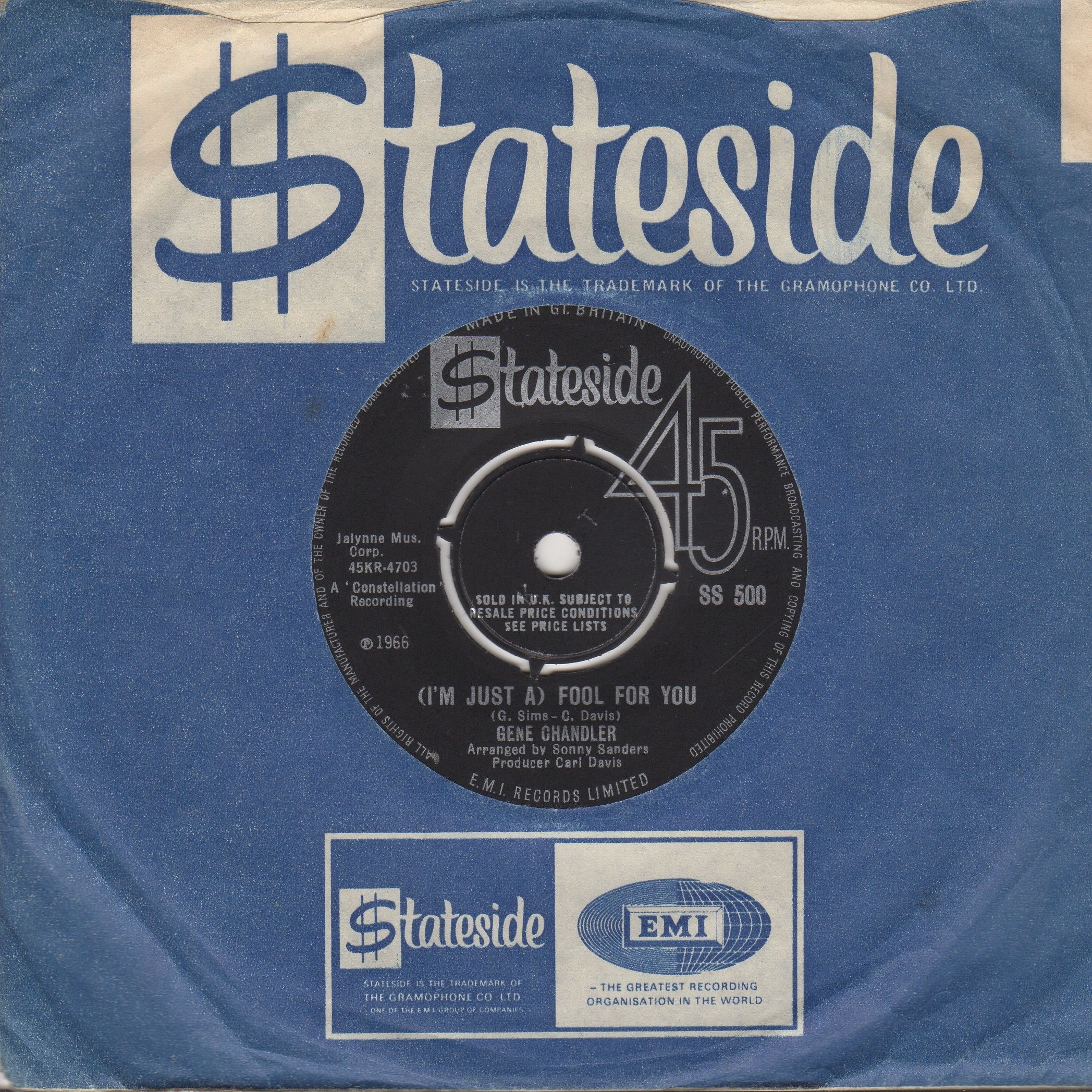 I'm Just A Fool For You