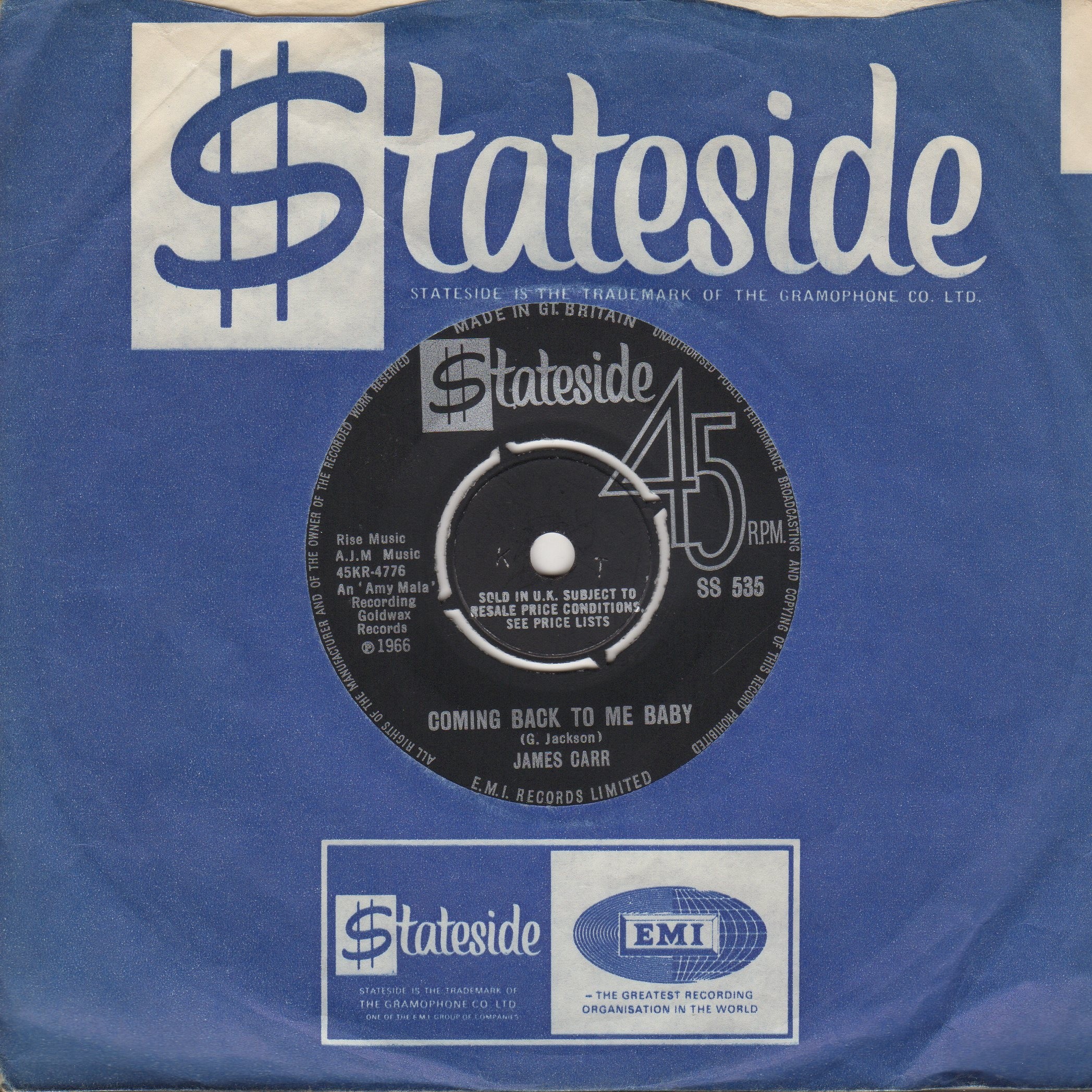 Coming Back To Me Baby